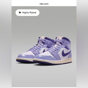 Women’s Air Jordan 1 Mid SE Purple DZ3745-500